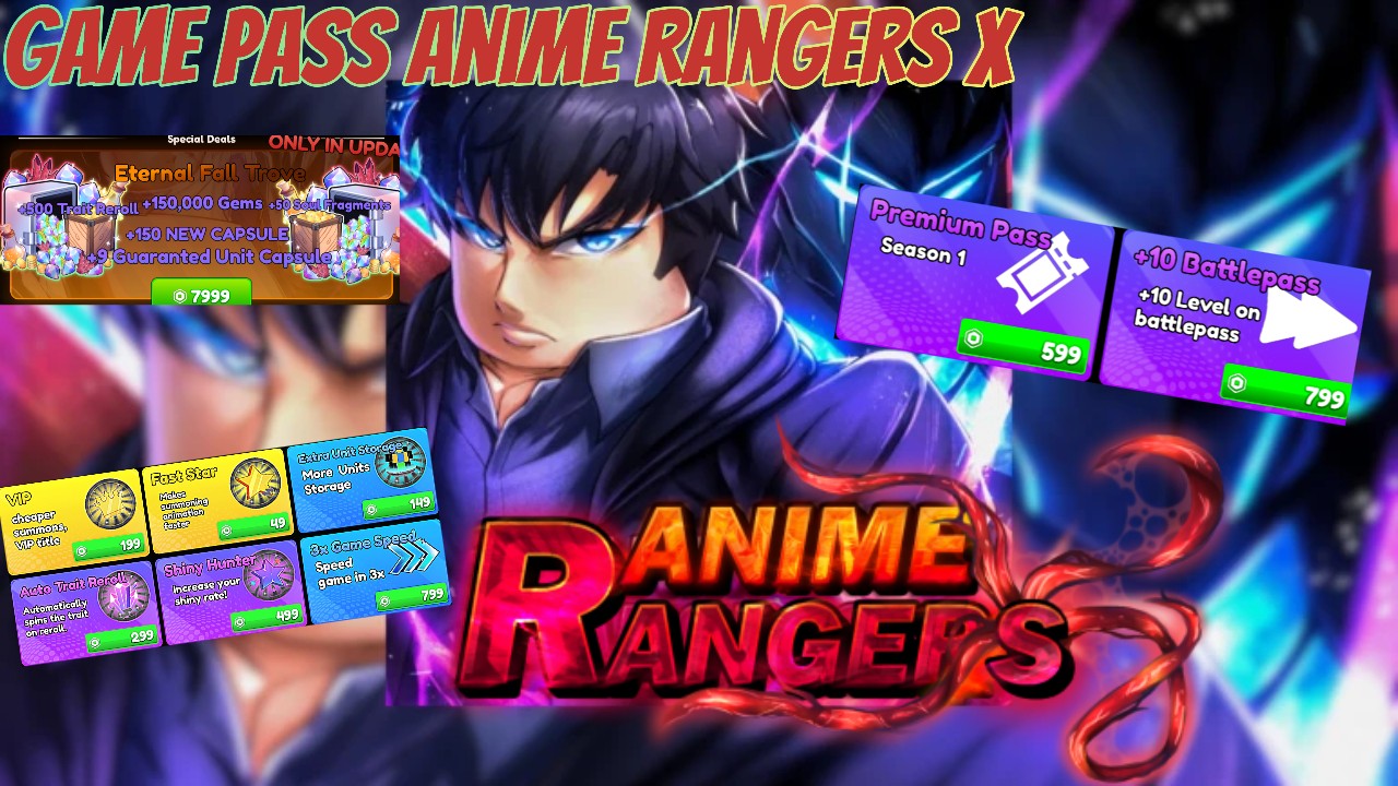Game Pass Anime Rangers X